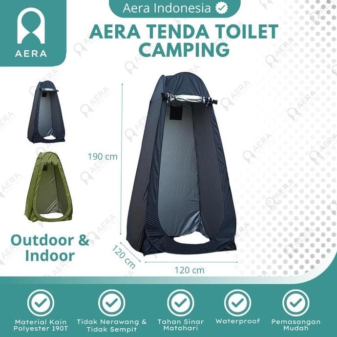 Tenda Toilet Mandi Portable - Tenda Toilet Camping Lipat