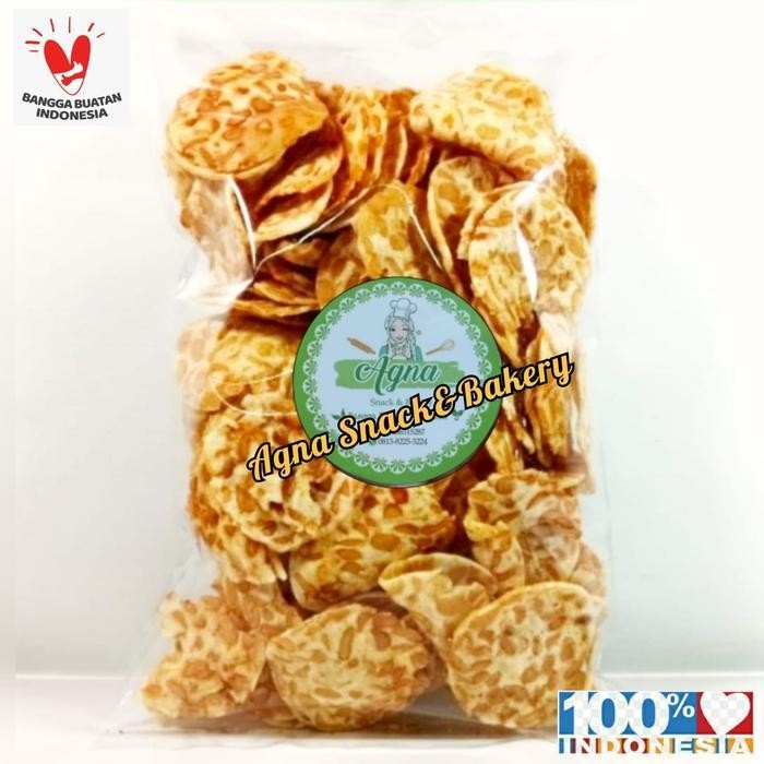 Keripik Kripik Tempe Sagu Bulat Kemasan Plastik