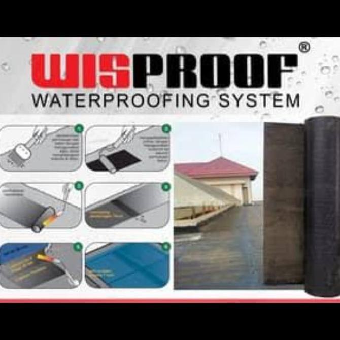 Promo Waterprofing membran bakar wisproof italy COD