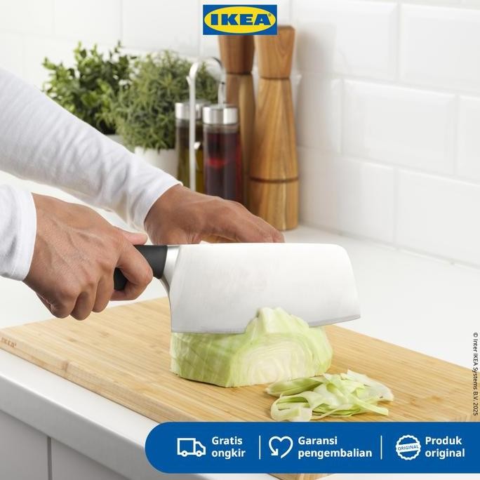 IKEA VORDA Pisau Dapur Untuk Cincang 18cm Baja Daging