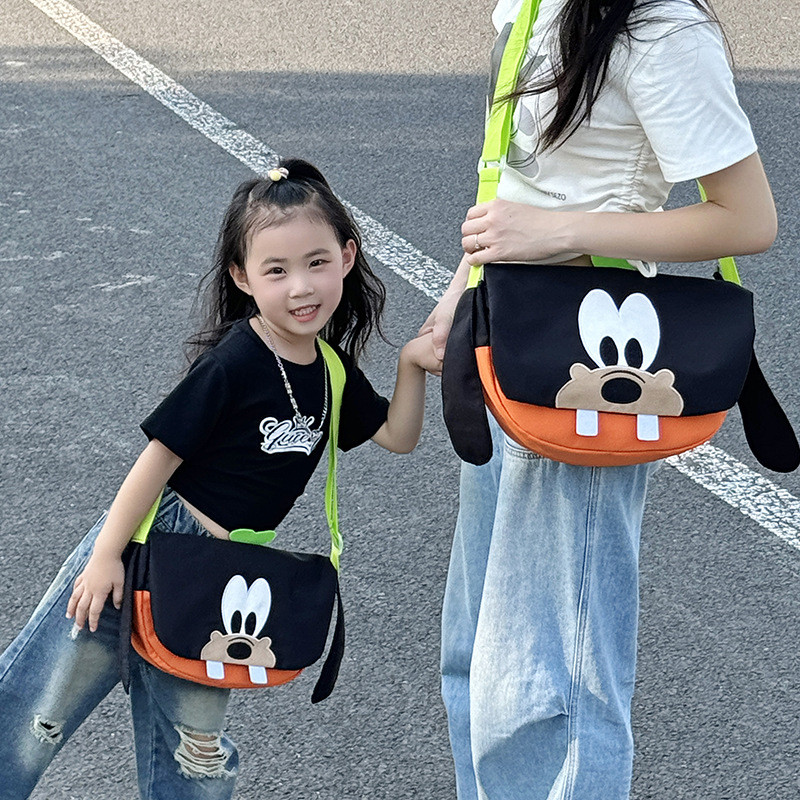 [Saror]Tas Anak Lucu Kartun Tas Selempang Tas Kanvas Santai