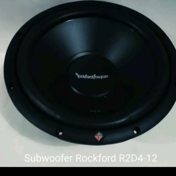Promo Subwoofer rockford r2 12 inch - subwoofer rockford fosgate R2-12d4 COD