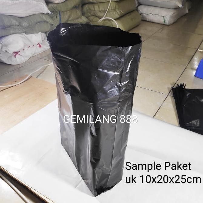 HD Packing Hitam 30x40 - Plastik packing - Plastik sampah kecil