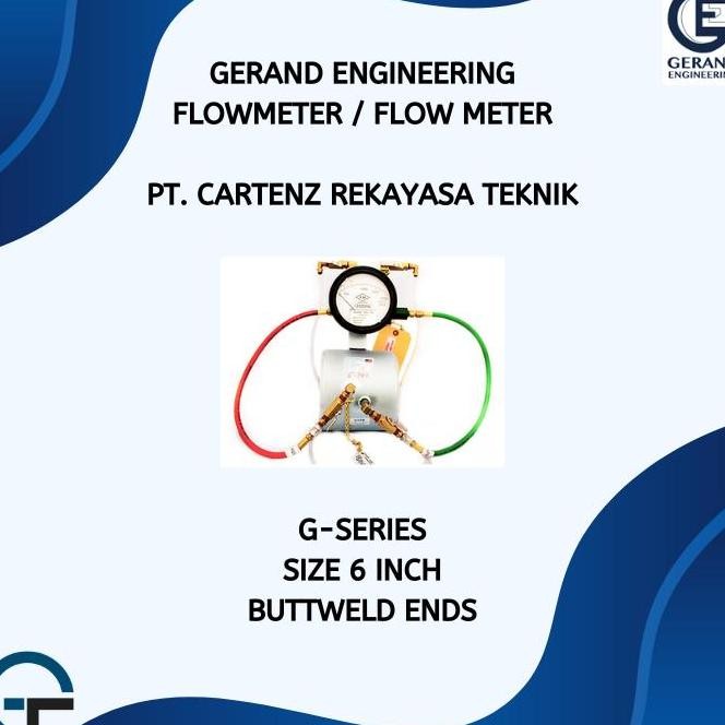 Flowmeter / Flow Meter Gerand Original Us, Buttweld, 6 Inch , New