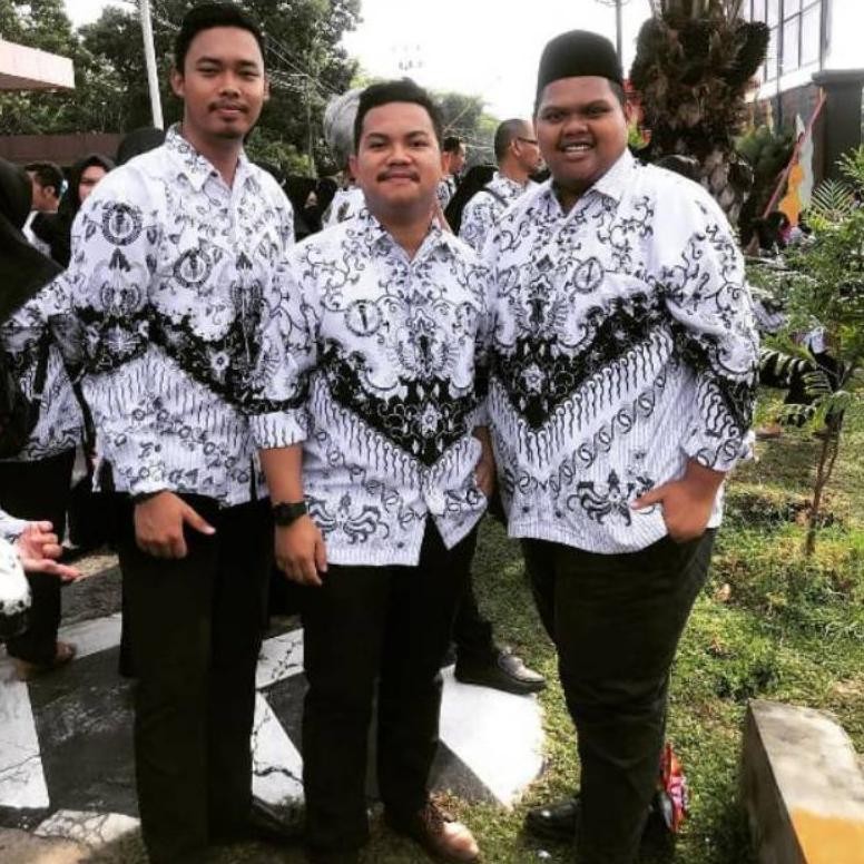 Cod Baju Seragam Pgri Pria Wanita Terbaru Lapis Furing Ia-76