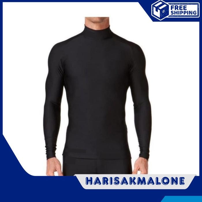 HEMAT KAOS TSHIRT BAJU TRAINING MANSET LOKAL TANPA THUMBHOLE LUBANG JARI PRO COMBAT BASELAYER PROCOM
