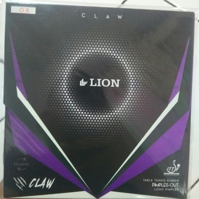 KARET TENIS MEJA BINTIK PANJANG LION CLAW ORIGINAL