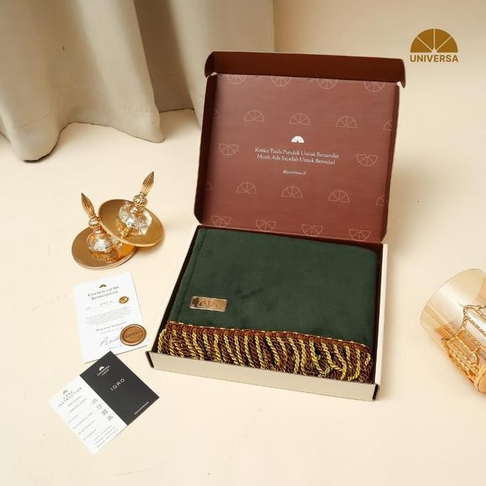 BEST SELLER SAJADAH KEPALA UNIVERSA (S) - SAJADAH MUKA SAJADAH TRAVEL SAJADAH BULU POLOS PREMIUM ANT