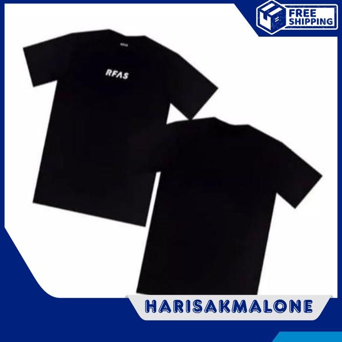 TERBARU KAOS TSHIRT BAJU OBRAL MURAH COMBED 30S DISTRO RFAS RIZKY FEBIAN RISKY POLOS CUSTOM INDONESI