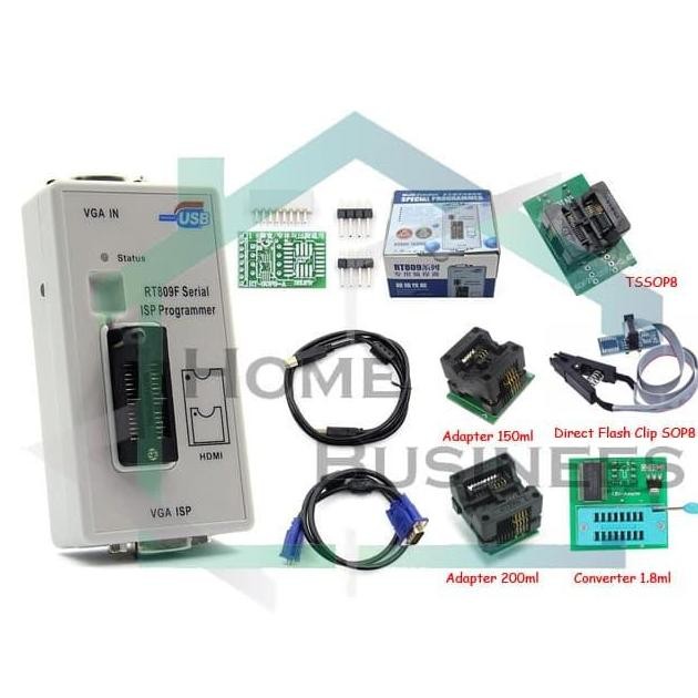 RT809F RT809 RT 809 F 809F Programmer Alat Flash Flasher Bios Laptop