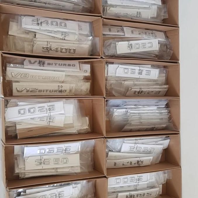 BEST SELLER EMBLEM BAGASI MERCEDES BENZ TULISAN S350 EMBLEM TULISAN S350 