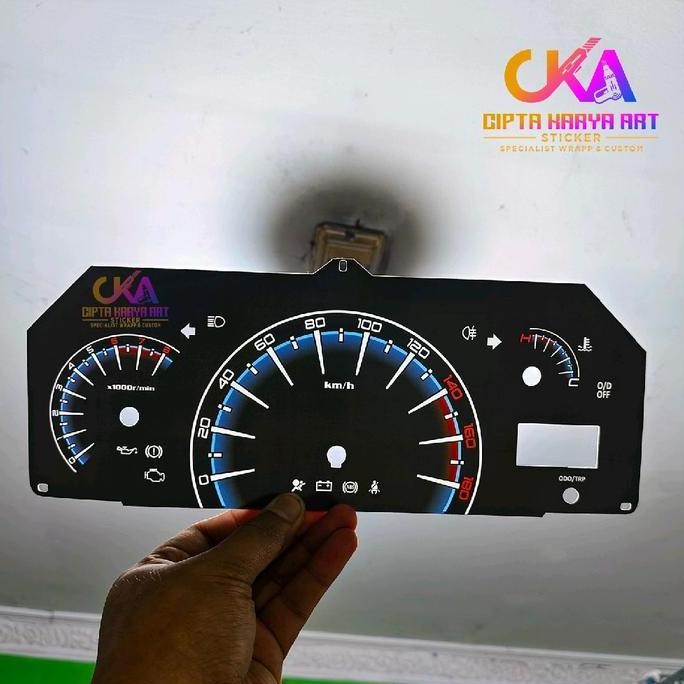 READY STOCK PAPAN PANEL SPEEDOMETER DAIHATSU GRANDMAX MINIBUS VARIASI CUSTOM CAR 