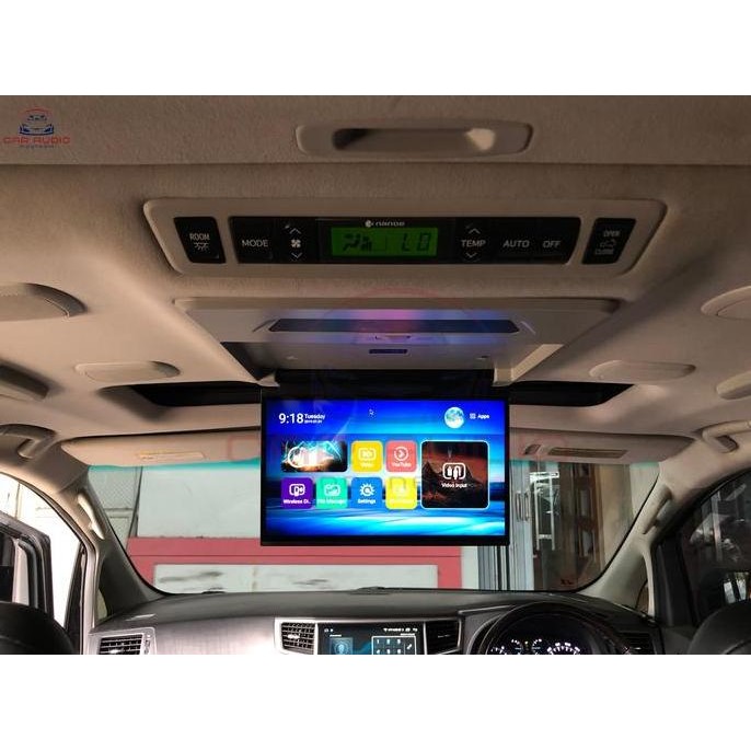 Tv Monitor Roof Android 13.3 Inch For Alphard Anh20 2008 - 2014