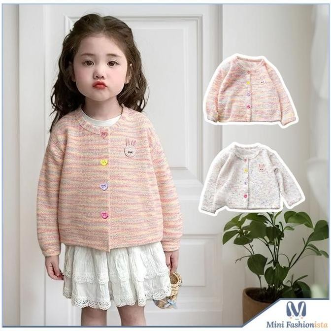 cardigan anak bayi rajut premium 100% import grade a baju cardigan anak sweater bahan bulu lembut ra