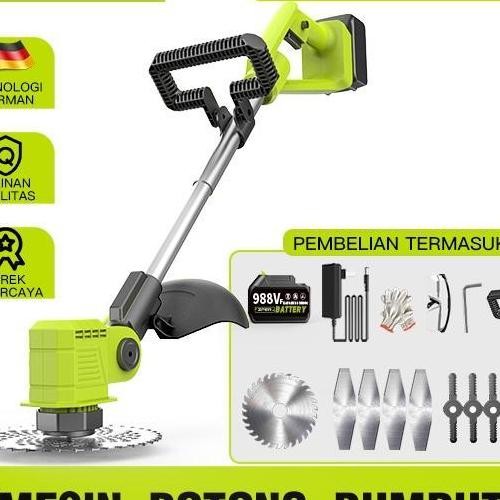 Codzper Mesin Potong Rumput Rumput Listrik Pemangkas Rumput Dengan Liion Zp003 Alat Rumput Alat Rump