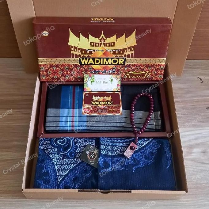 Sarung Wadimor Baju Koko Pakaian Pria Muslim Hampers Cowok Paket Murah