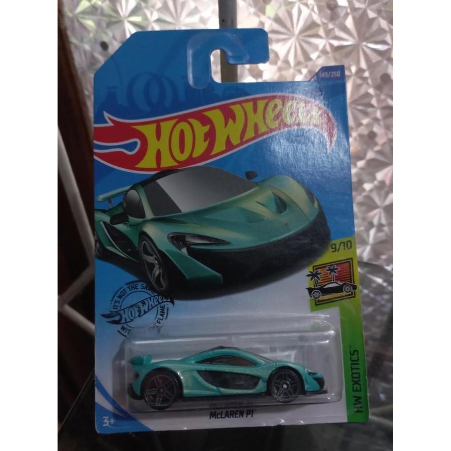 Hotwheels Hot Wheels Mclaren P1 2020 HW Exotics Turquoise GHC36