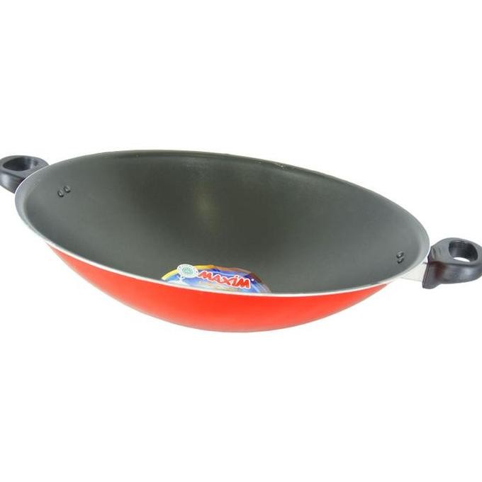 Maxim Wok Anti Lengket 36 Cm Wajan Penggorengan