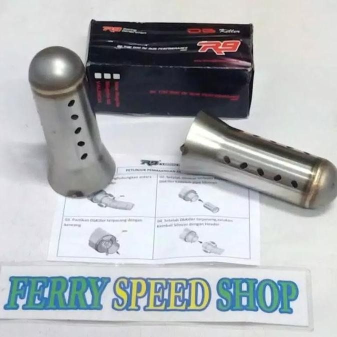 DB KILLER R9 H2 SERIES UNTUK NINJA 250 R25 CBR 250 MT25 ORIGINAL R9