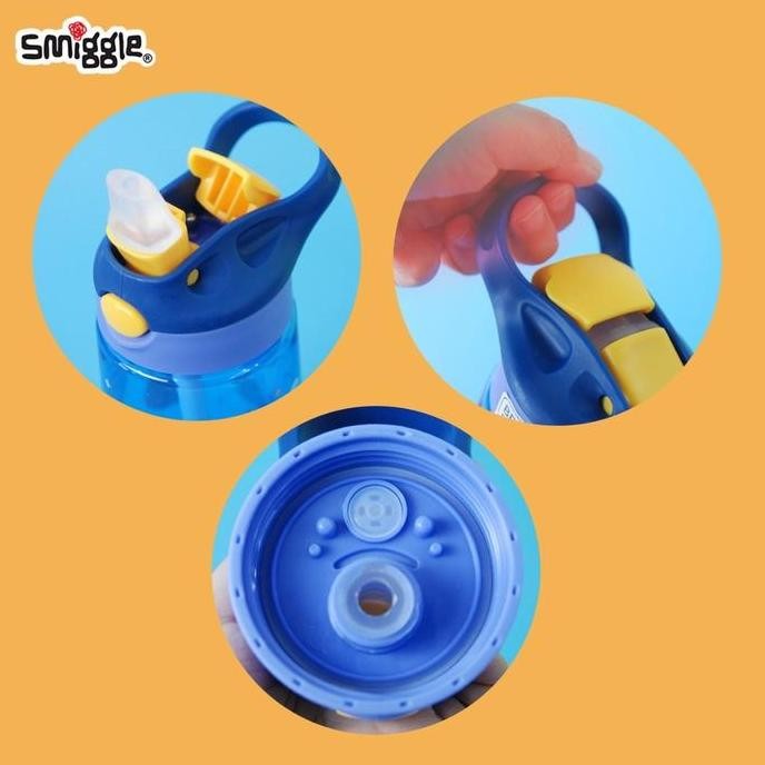 BOTOL MINUM WATERBOTTLE SMIGGLE TALI SEDOTAN SILIKON 430ML DAN 750ML