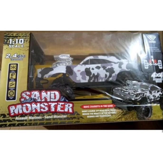 PROMO MAINAN ANAK REMOT mobil remot control sand monster 1:10