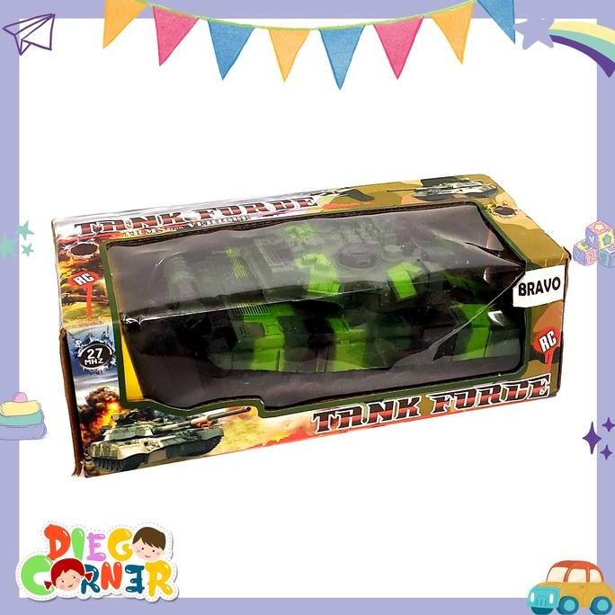 Mainan Anak Remote Control Tank Force RC Mobil Lapis Baja Tentara