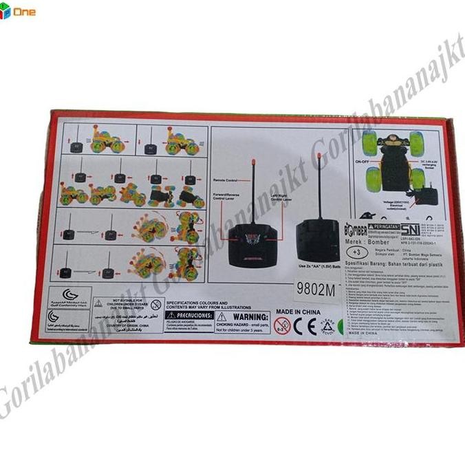 MAINAN MOBIL REMOTE CONTROL RC STUNT CAR MOBIL REMOT