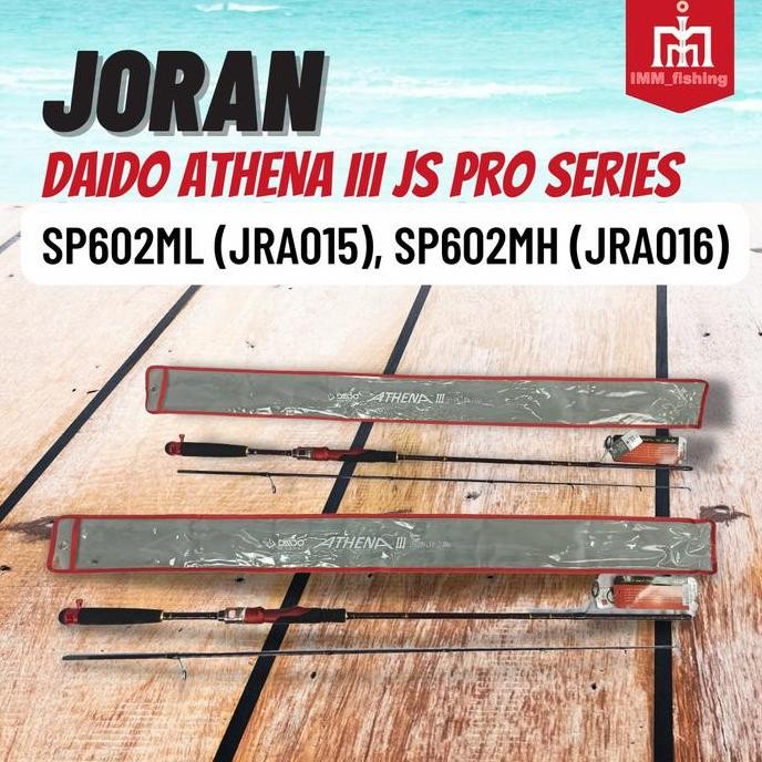 JORAN DAIDO ATHENA | Tongkat Pancing | Japanese | Pro Series | Carbon
