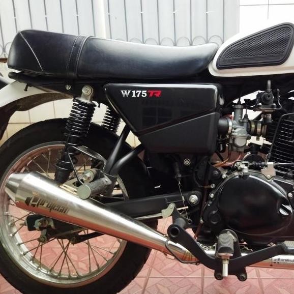 knalpot racing Protech exhaust w 175 TR w175 enduro