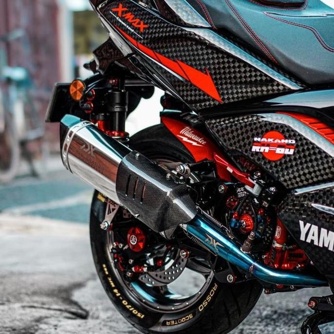 Knalpot DX generation tipe RvR Long SE Fullsistem Xmax