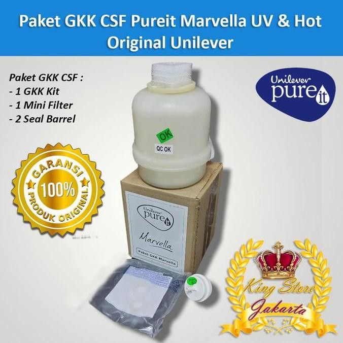 Paket Csf Filter Gkk Pureit Marvella Uv Dan Hot