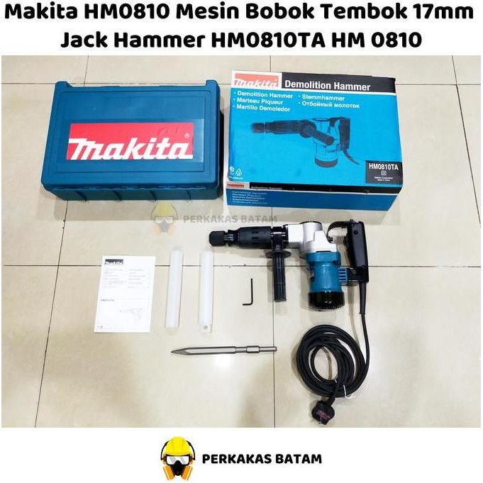 NANSO- Makita HM0810 Mesin Bobok Tembok 17mm Jack Hammer HM0810TA HM 0810