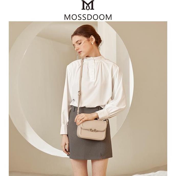MOSSDOOM Tas Wanita Rosalie Bag Bergaya Sling Bag Tas Selempang Wanita Elegan