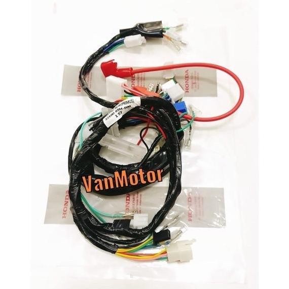 Promo KABEL BODY BODI MEGAPRO PRIMUS 2008 STATER MEGA PRO NEW HONDA KEH 1SET TINGGAL PASANG SEPERTI 