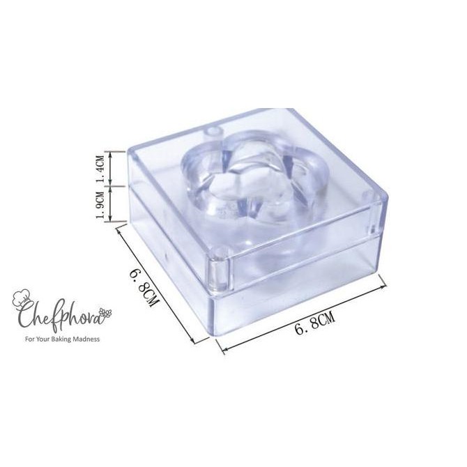 Cetakan Kue Nastar Taiwan Wagashi Mochi Kue Kering Bunga Sakura 35Gr