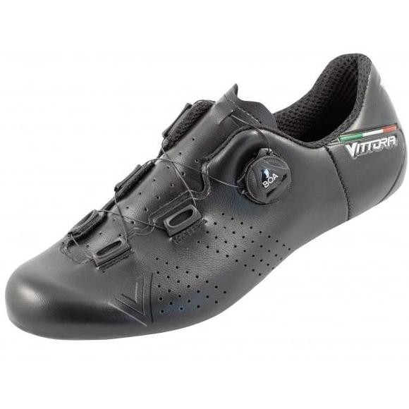 Ok Sepatu Road Bike - Vittoria Alise Road Shoes - Black Ok