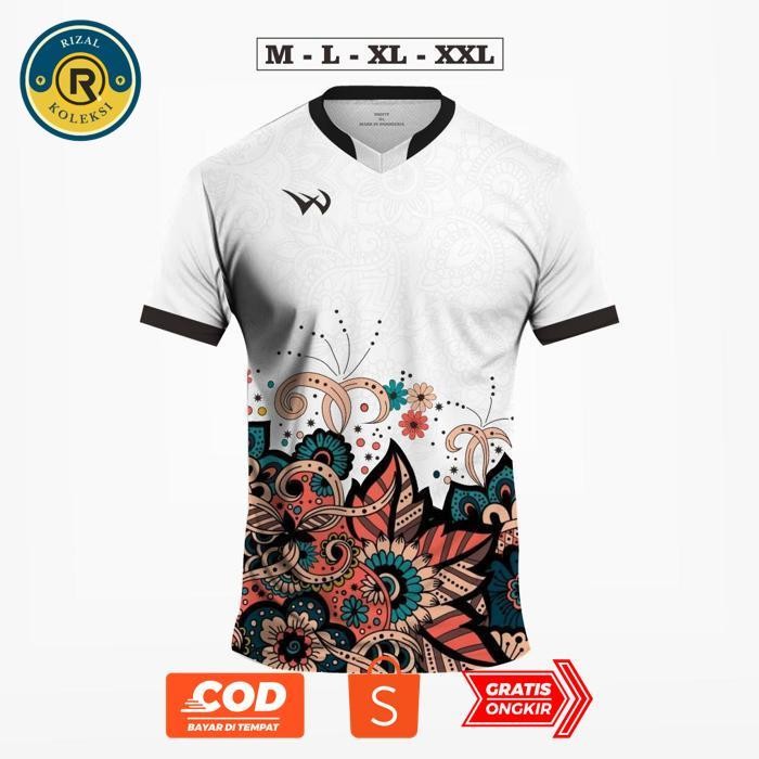we-12 JERSEY PRINTING BOLA BAJU JERSEY FUTSAL JERSEY BADMINTON JERSEY VOLLY DEWASA Original