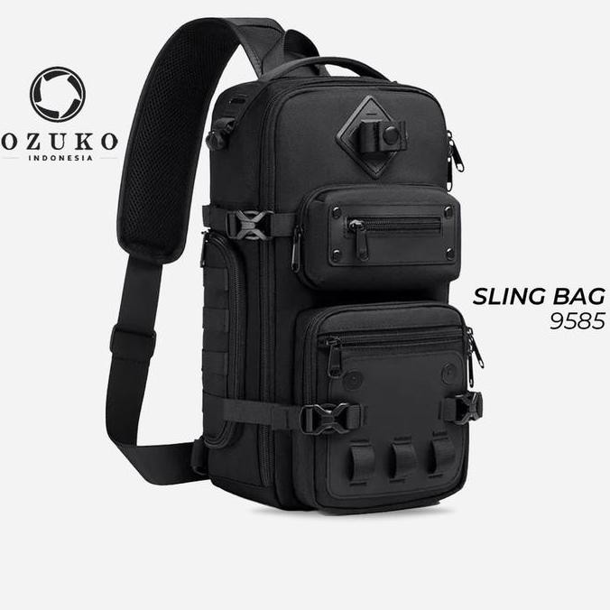 OZUKO Sling Bag #9585 - Tas Selempang Pria