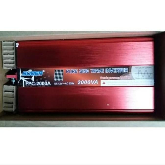 Power Inverter Pure Sine Wave 2000W SUOER FPC 2000A