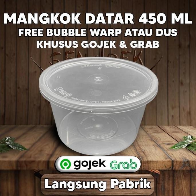 Thinwall Mangkok Mangkuk Plastik 450 ml / Thinwall Bowl 450 ml