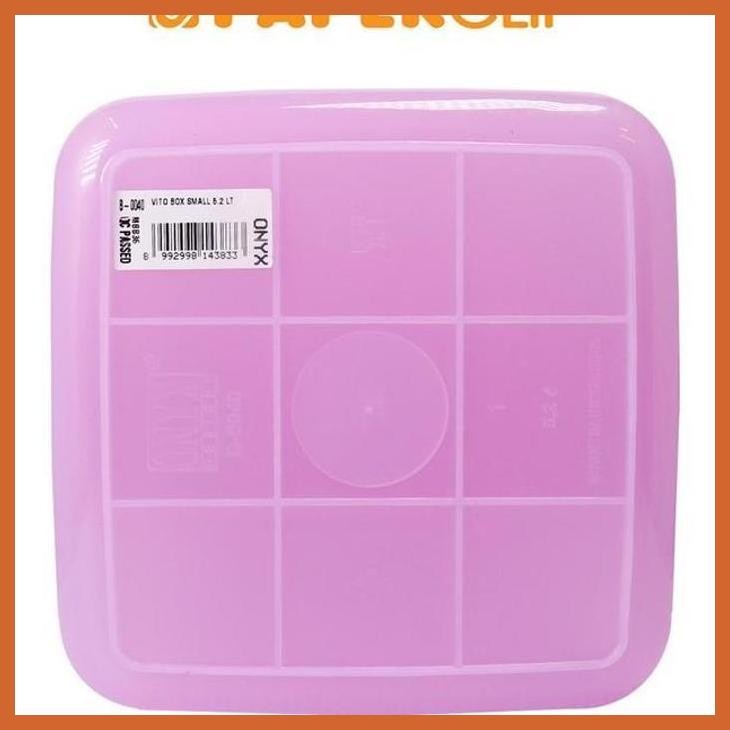 (SHOPE) PICNIC BOX ONYX B-0040 MBB36 BARBIE DREAMTOPIA 5.2L OFFICE  STATIONERY SEKOLAH ANAK KERAJINA