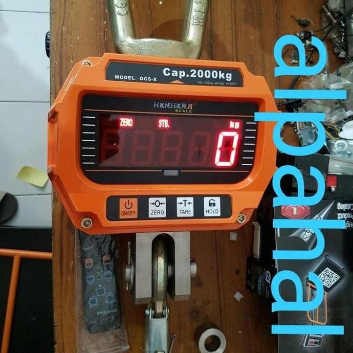 Timbangan gantung digital 2ton henher