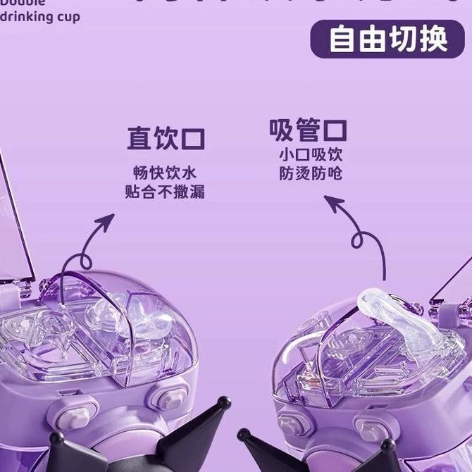 Botol Sanrio Original Teguk Dan Sedot/Botol Sanrio Original Tritan