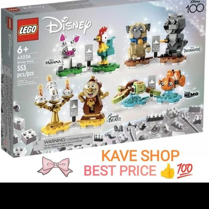 LEGO 43226 Disney : Disney Duos
