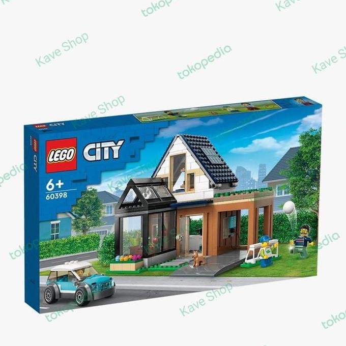 LEGO 60398 City : Family House and Electric Car
