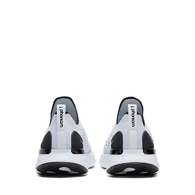 Sepatu Lari Pria Nike React Phantom Run Flyknit 2 White Nikcj0277100
