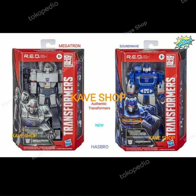 Transformers R. E. D : Megatron only - Authentic - NEW