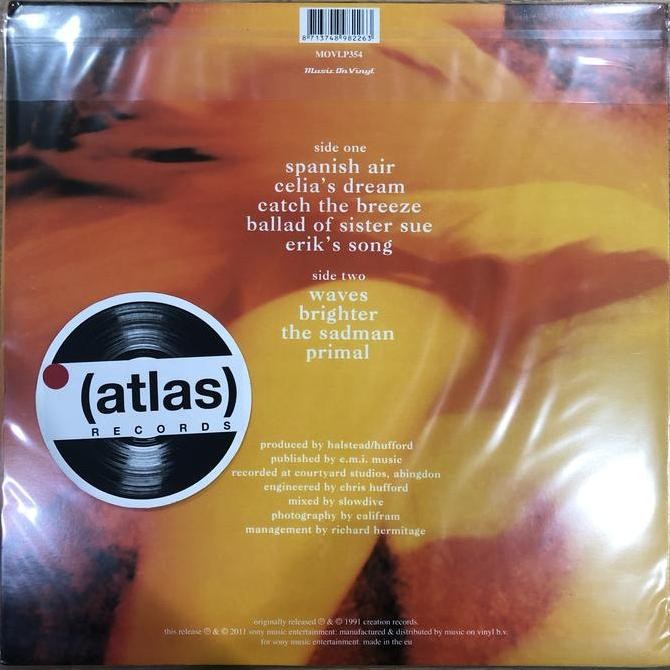 Vinyl / Piringan Hitam SLOWDIVE - Just For A Day Rare Koleksi Original