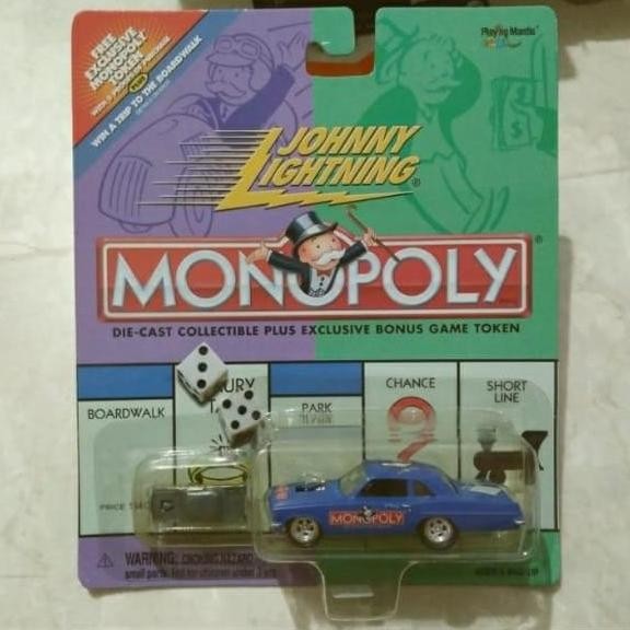johnny lightning monopoly diecast mustang