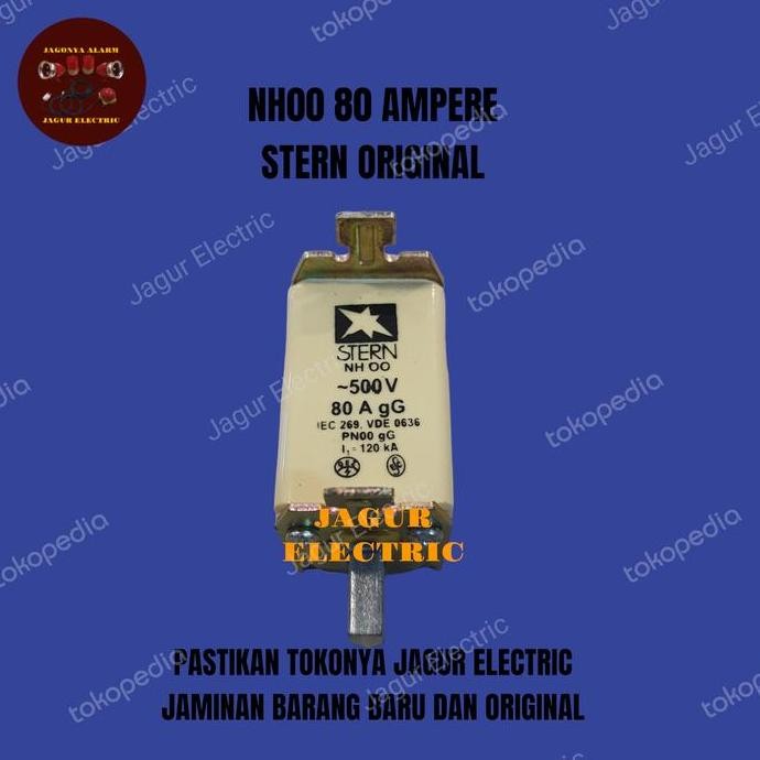 NH00 80A 500V Fuse Stern NH Fuse